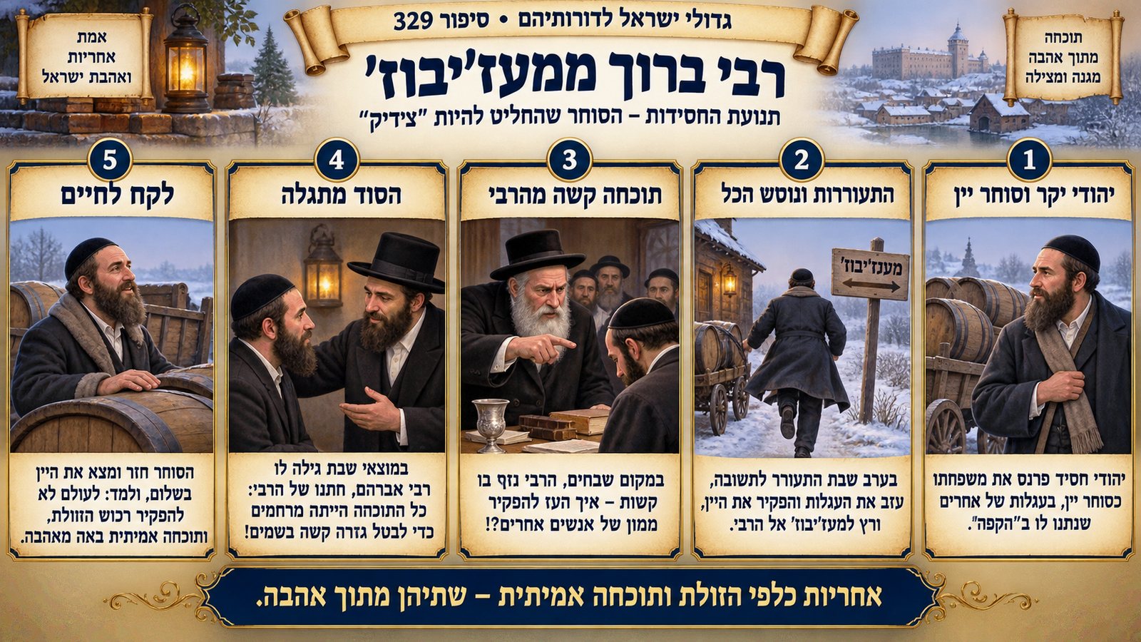 תמונת סיכום — תנועת החסידות: רבי ברוך ממעז'יבוז'